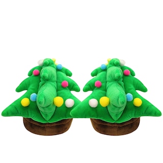 Foto 1 | Pantuflas Navideñas 3d Arbolito De Navidad