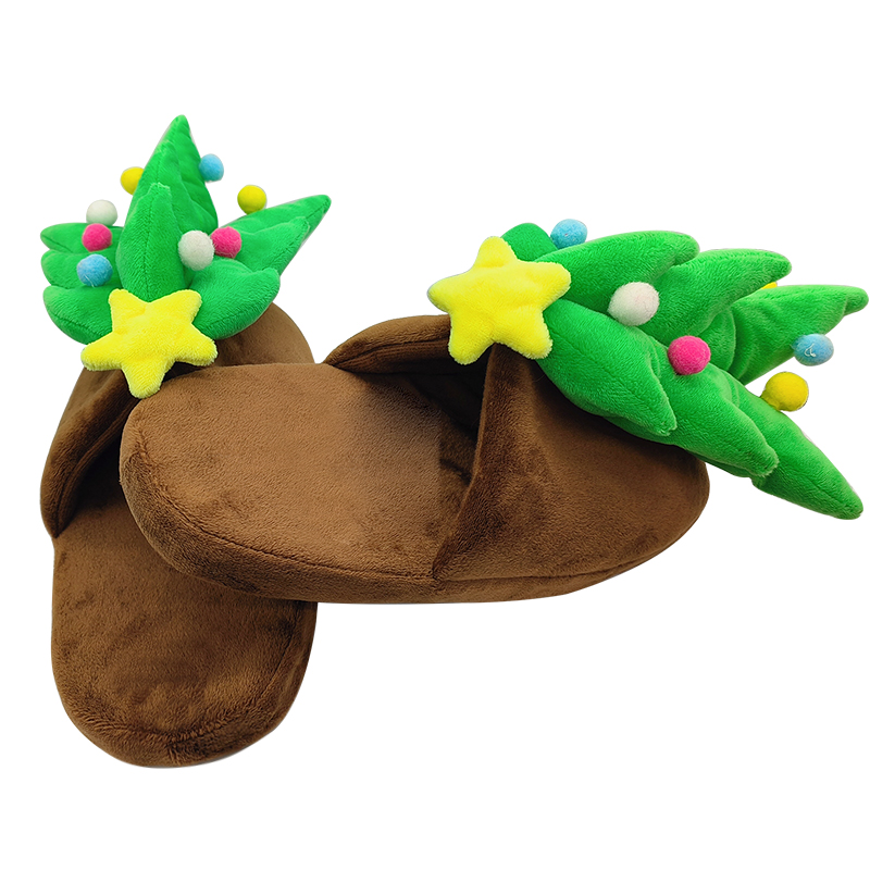 Foto 4 | Pantuflas Navideñas 3d Arbolito De Navidad