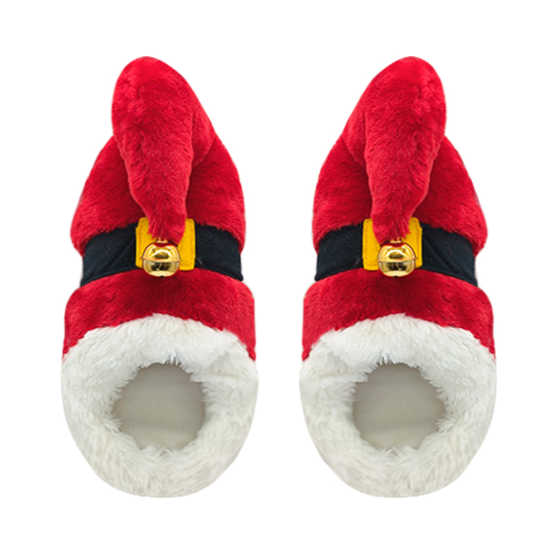 Foto 2 | Pantuflas Navideñas 3d Santa Claus Bota