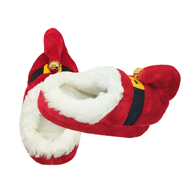 Foto 4 | Pantuflas Navideñas 3d Santa Claus Bota