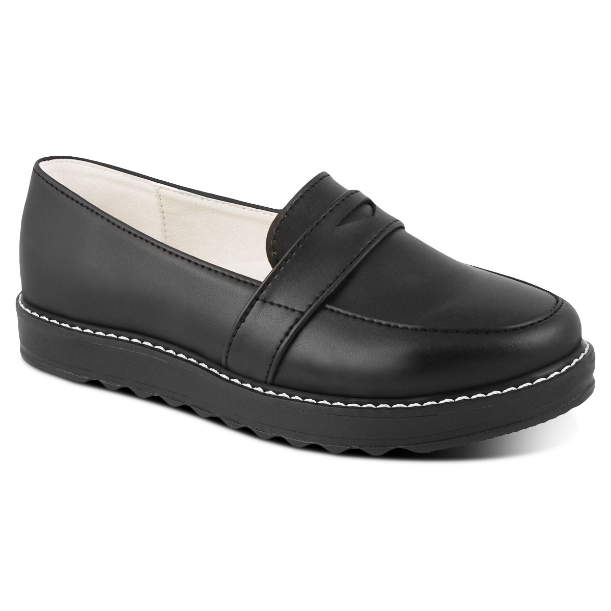 Zapato Escolar Dominiq 1686 color Negro para Niña