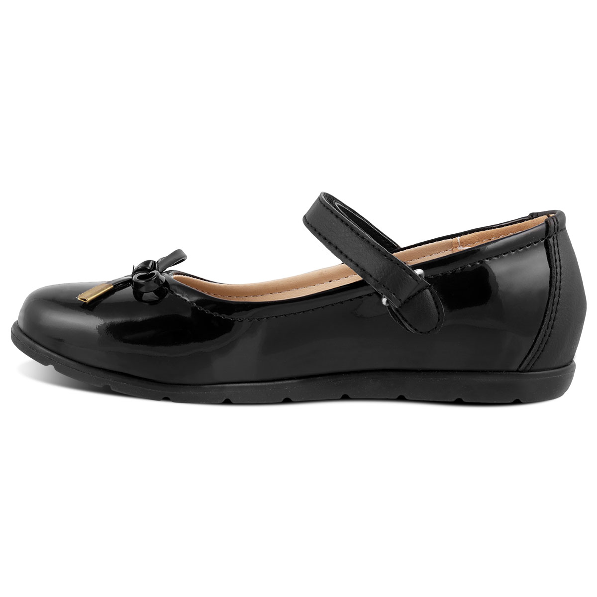Foto 3 | Zapato Escolar Nick & Wick 5033 Charol Negro para Niña