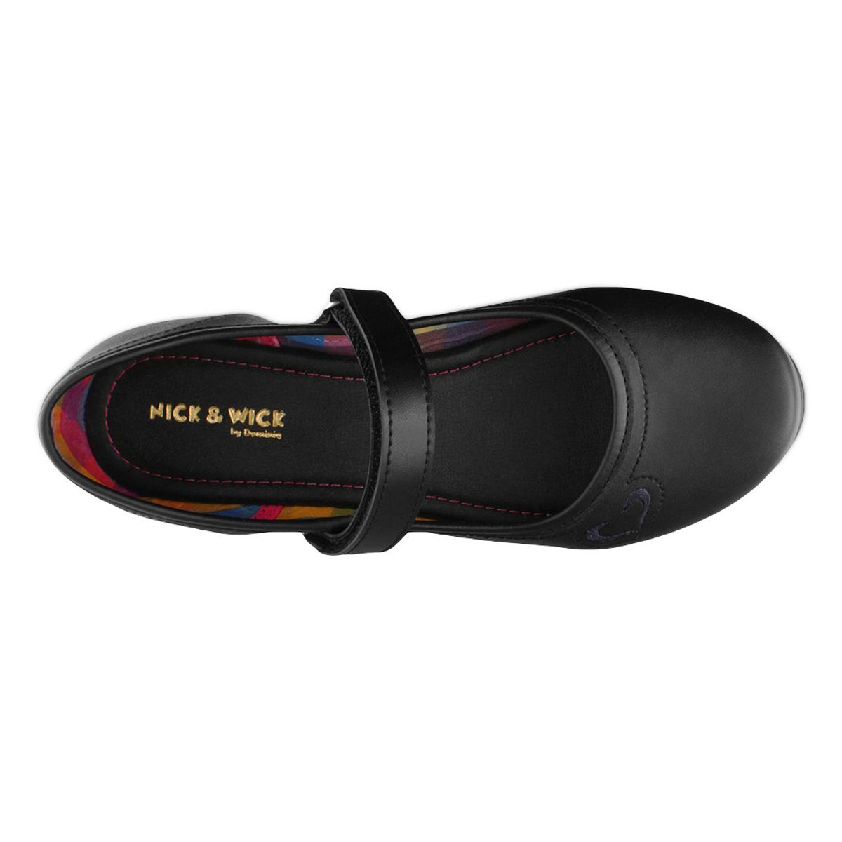 Foto 5 pulgar | Zapato Escolar Nick & Wick 5145 color Negro para Niña