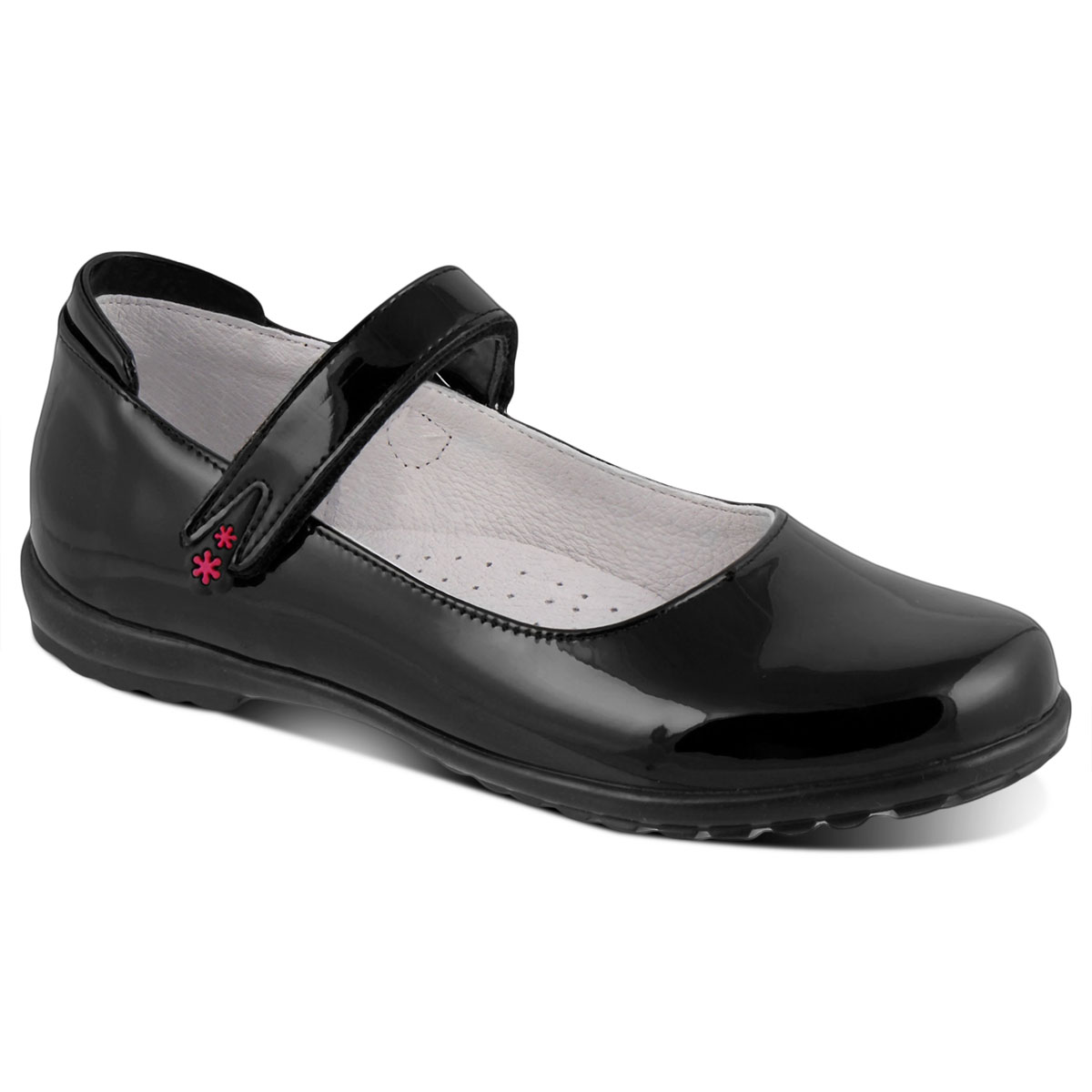 Zapatos Escolare Dominiq 1551 color Negro para Niña