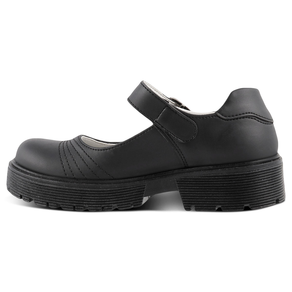 Foto 4 pulgar | Zapato Escolar Dominiq Negro para Niña