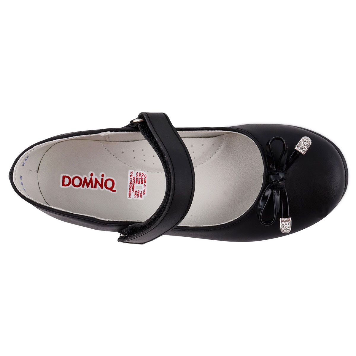 Foto 5 pulgar | Zapato Escolar Dominiq 1323 Negro para Niña