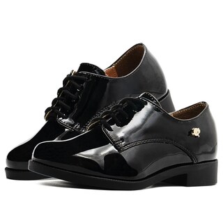 Foto 1 | Mocasin Elegante Formal Niña Escolar Juvenil Negro 17-21 Negro