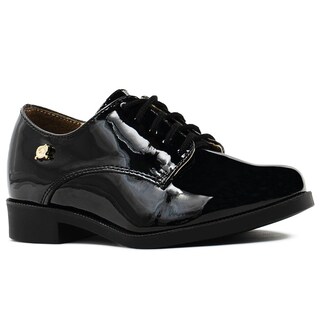 Foto 4 | Mocasin Elegante Formal Niña Escolar Juvenil Negro 17-21 Negro