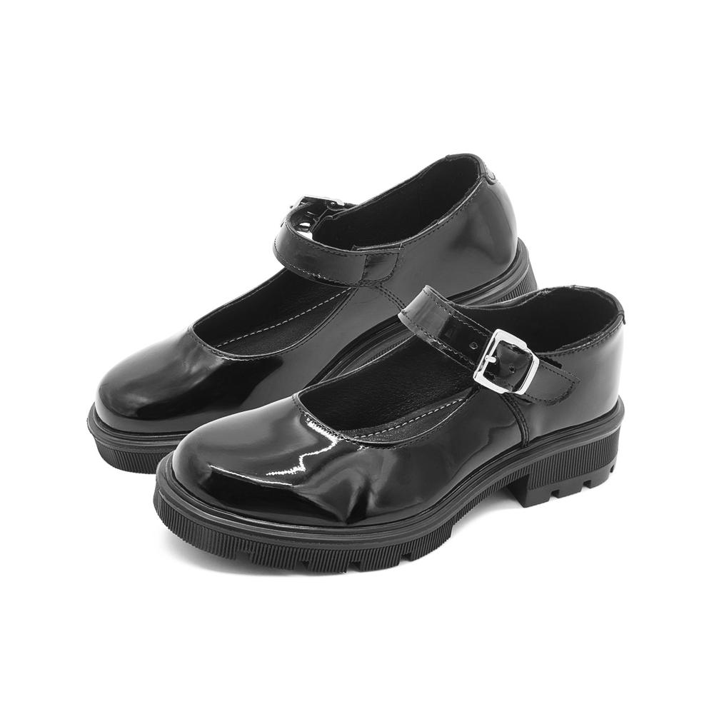 Foto 3 pulgar | Zapato Greenlove Suela Antiderrapante Charol Negro 22-26 Negro