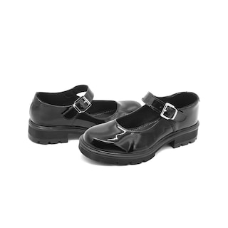 Foto 3 | Zapato Greenlove Suela Antiderrapante Charol Negro 22-26 Negro