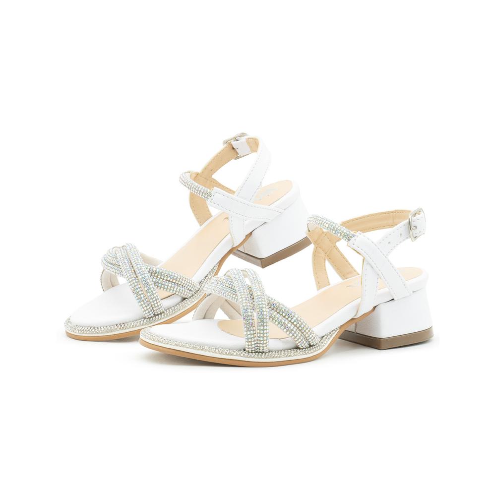 Foto 1 | Zapatilla Pulsera Elegante Para Niña Graduación Color Blanco Blanco