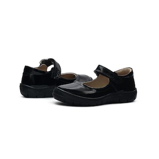 Foto 3 | Zapato Escolar Dogi Para Niña Soporte Arco Casual Charolpiel Negro