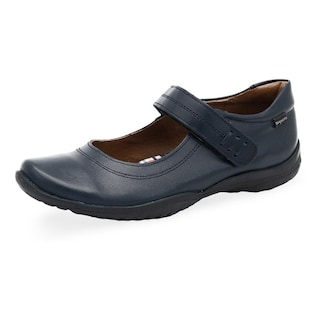 Foto 2 | Zapato Coqueta Escolar Piel Niña Velcro Color Marino 18-21.5 Azul Marino