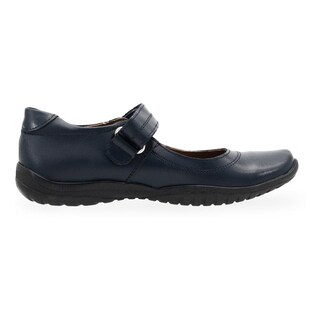 Foto 4 | Zapato Coqueta Escolar Piel Niña Velcro Color Marino 18-21.5 Azul Marino