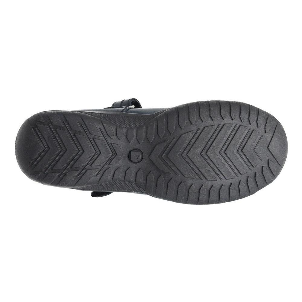 Foto 6 | Zapato Coqueta Escolar Piel Niña Velcro Color Marino 18-21.5 Azul Marino