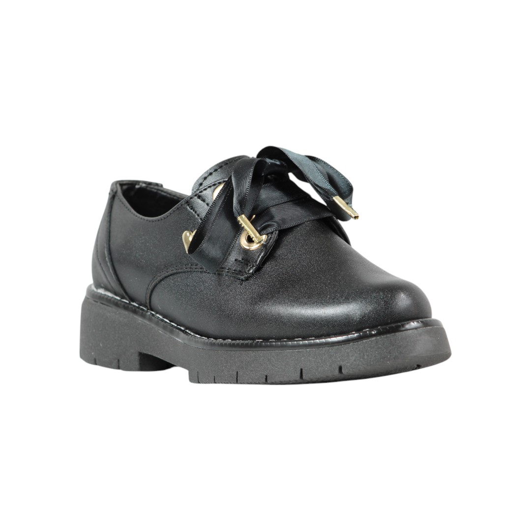 Foto 2 pulgar | Zapato Escolar Niña Mambo 460 Napa Negro