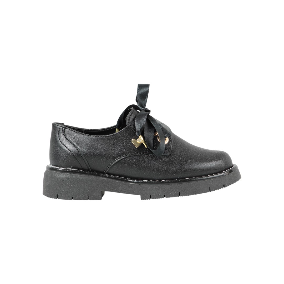 Foto 3 pulgar | Zapato Escolar Niña Mambo 460 Napa Negro