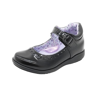Foto 4 | Zapato Escolar Charol Negro Bambino Plantilla Arco Hebilla Negro