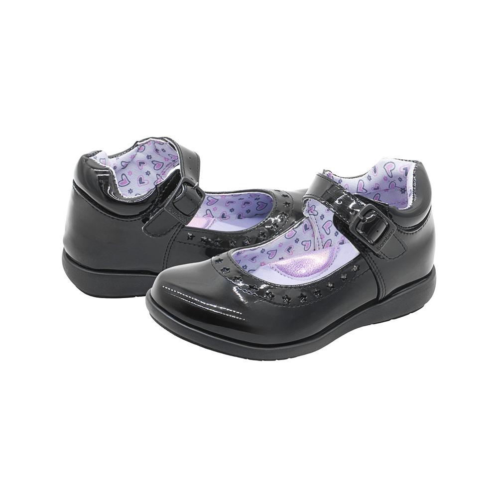Foto 5 | Zapato Escolar Charol Negro Bambino  Plantilla Arco Hebilla Negro