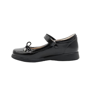 Foto 2 | Zapato Escolar Niña Con Broche Color Charol Negro Karsten Negro