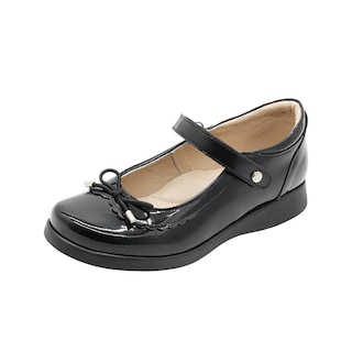 Foto 4 | Zapato Escolar Niña Con Broche Color Charol Negro Karsten Negro