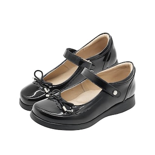 Foto 6 | Zapato Escolar Niña Con Broche Color Charol Negro Karsten Negro