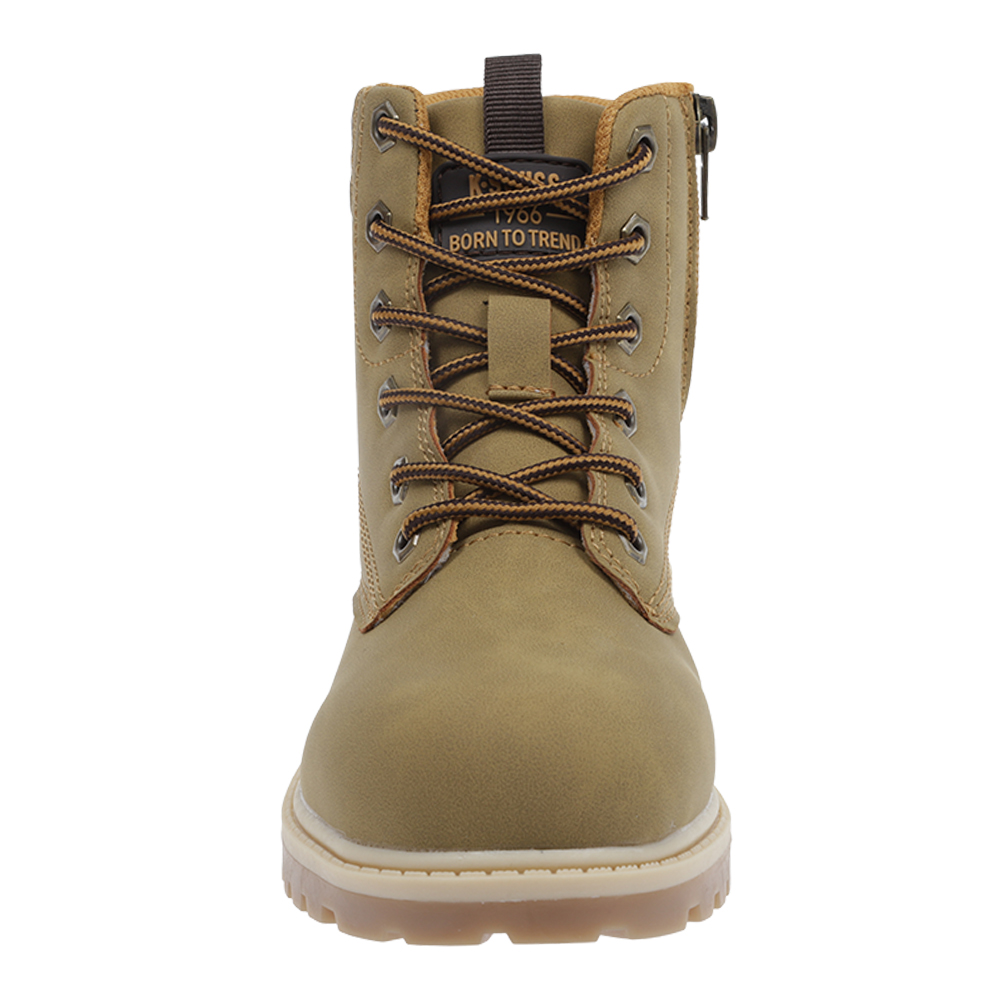 Foto 6 pulgar | Botas K-swiss Mini Lincoln color Miel para Niños