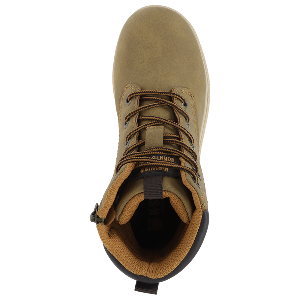 Foto 8 pulgar | Botas K-swiss Mini Lincoln color Miel para Niños