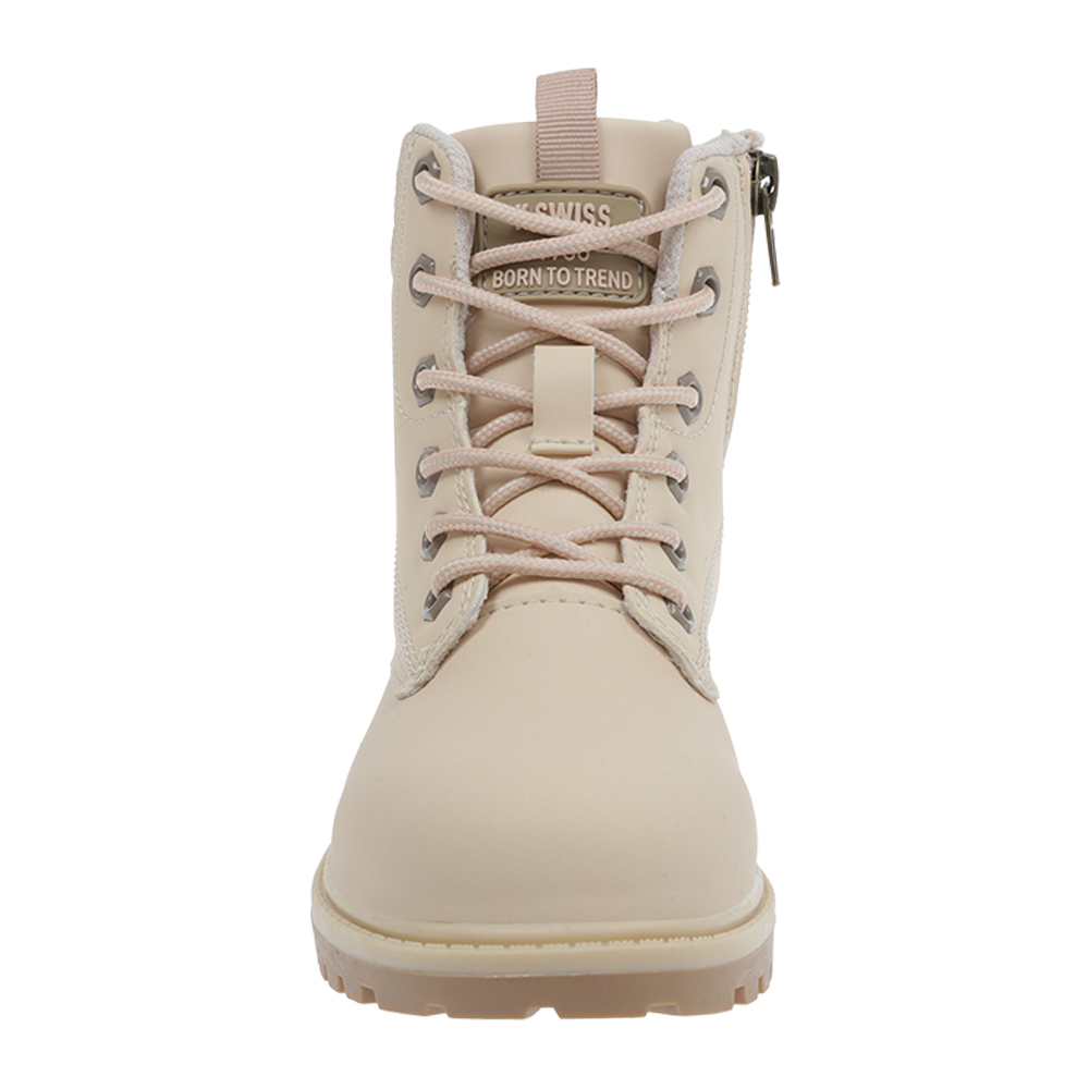 Foto 6 pulgar | Botas para Niña K-swiss Mini Lincoln color Beige