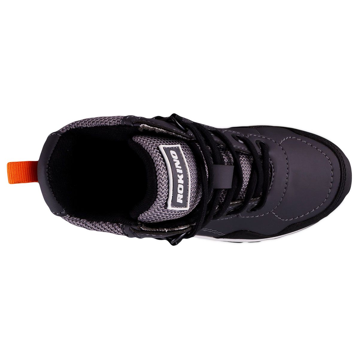 Foto 4 | Botin Casual Rokino 3461 Color Gris Para Niño