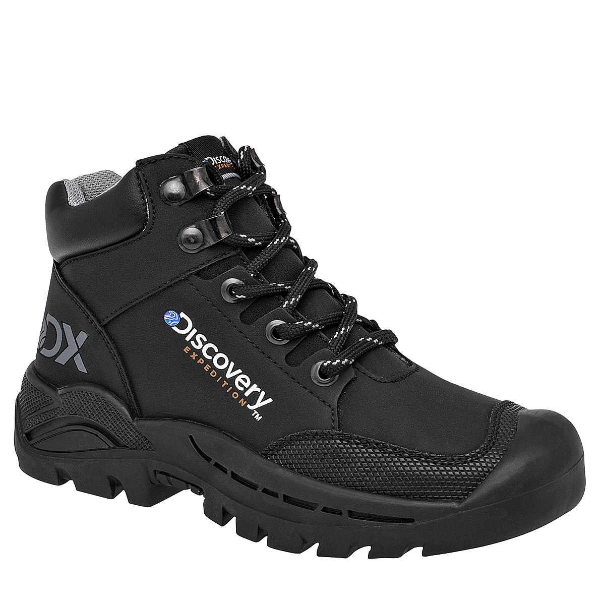 Foto 2 pulgar | Zapatos para Hacer Hiking Discovery Negros