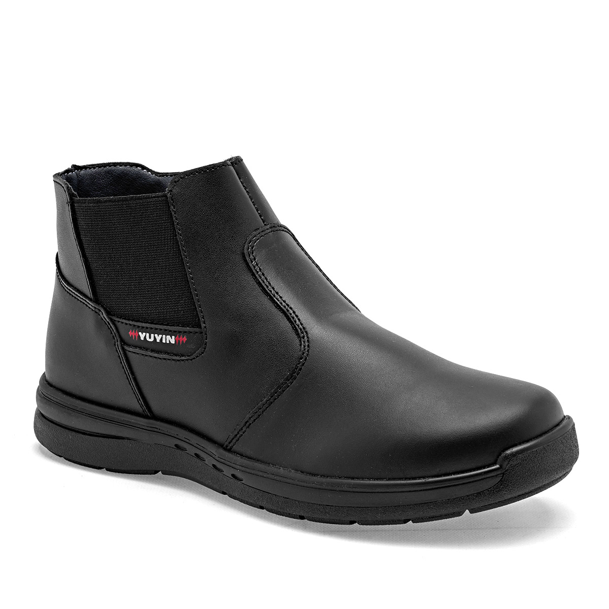 Foto 2 pulgar | Bota escolar Yuyin Negro para Niño