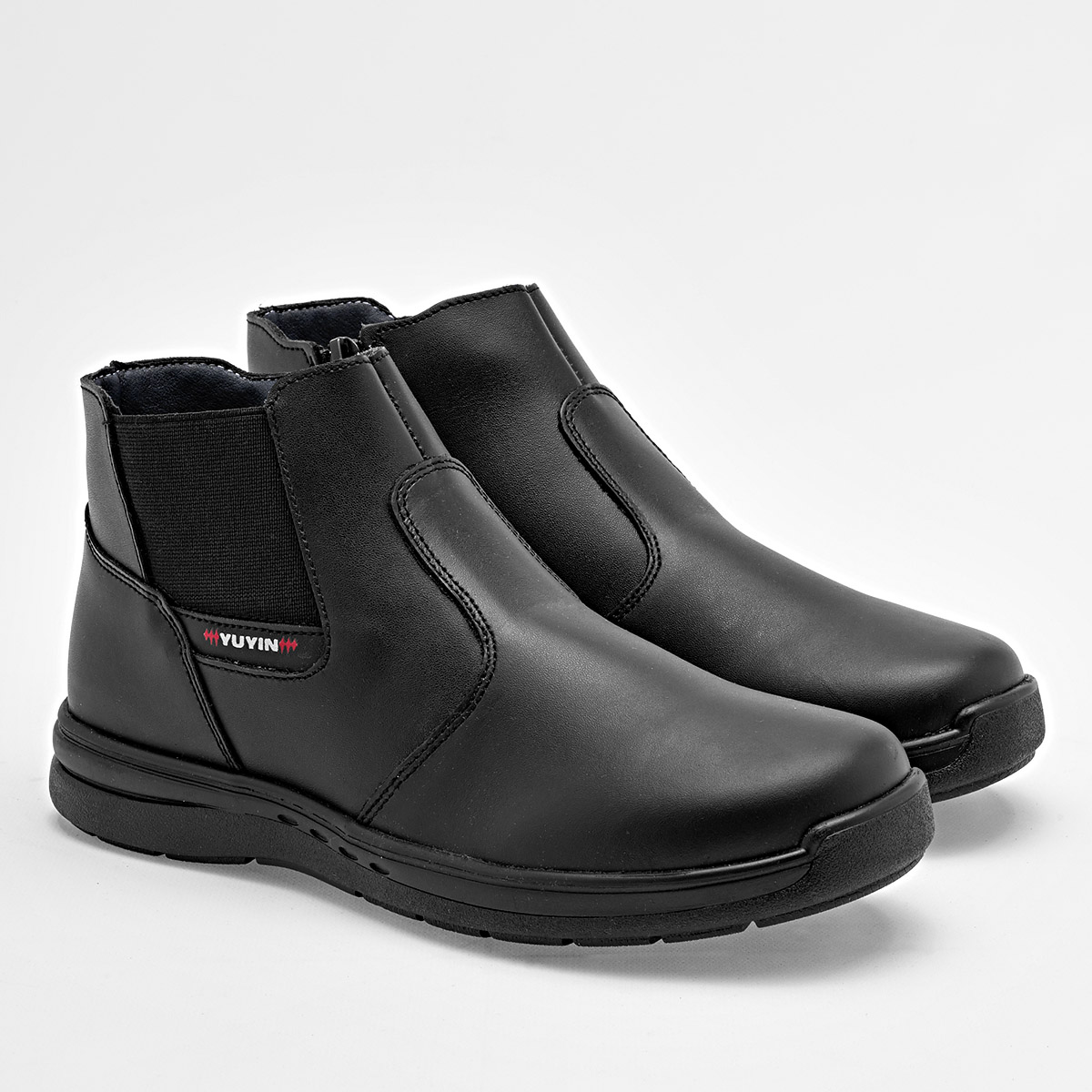Foto 3 pulgar | Bota escolar Yuyin Negro para Niño