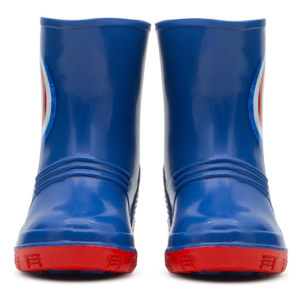 Foto 5 pulgar | Bota Lluvia Capitán América Bubble Gummers Asgard 14-19 Azul