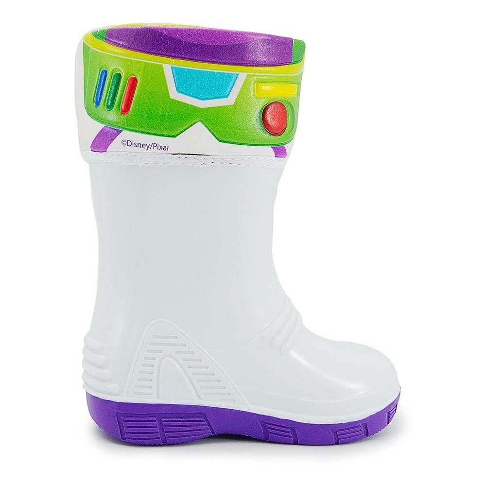 Foto 6 pulgar | Bota Lluvia Niño Toy Story Buzz Lightyear Bubble Gummer Andy Blanco