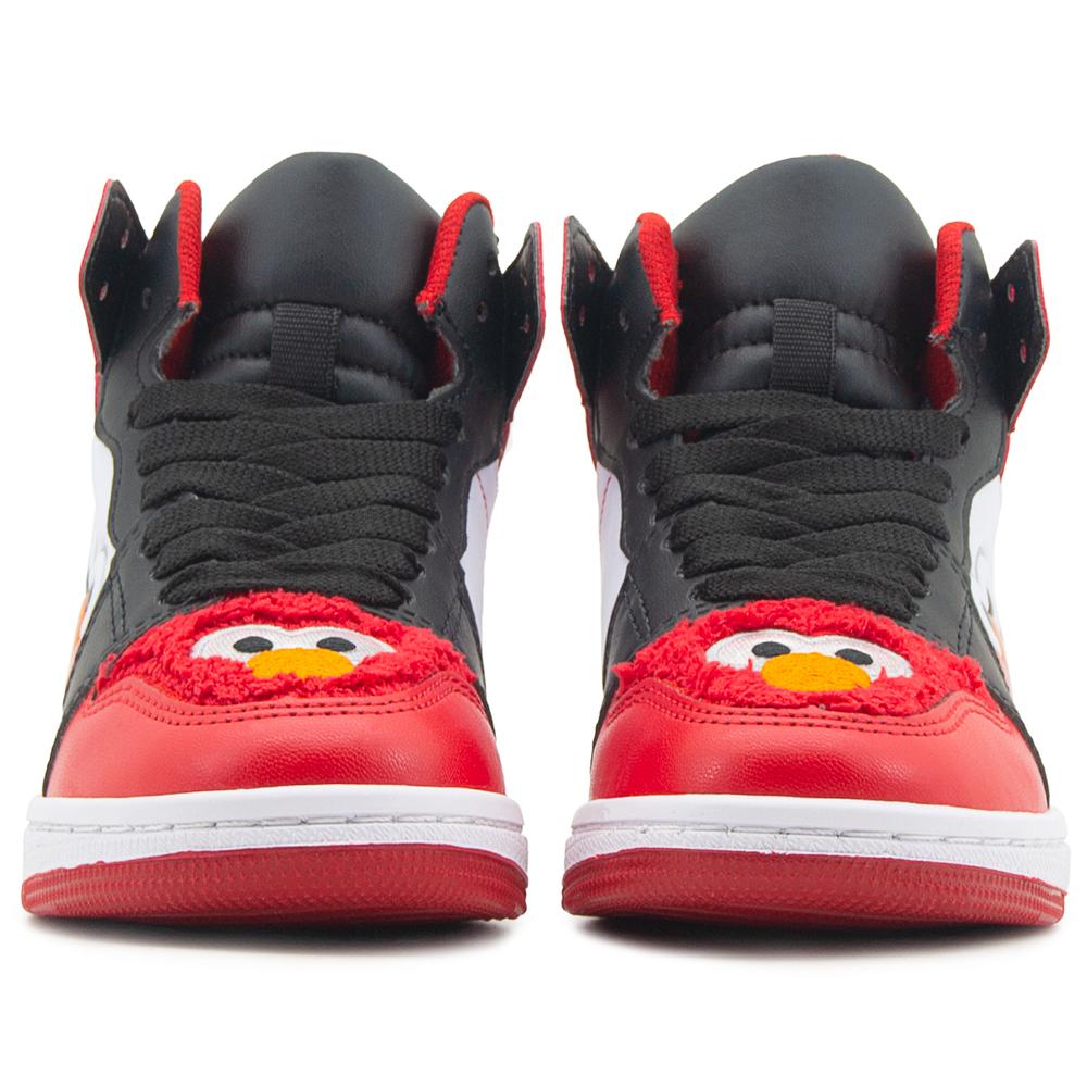 Foto 8 pulgar | Bota Niño Karsten Rojo Negro Elmo ¡atractivo! Antiderrapante Rojo