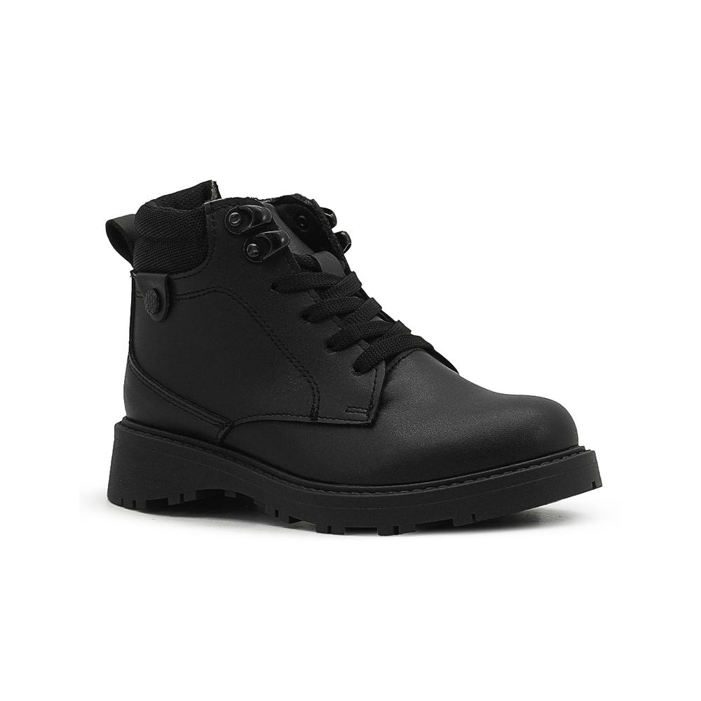 Foto 5 pulgar | Bota Negro Casual Niño Karsten Negro