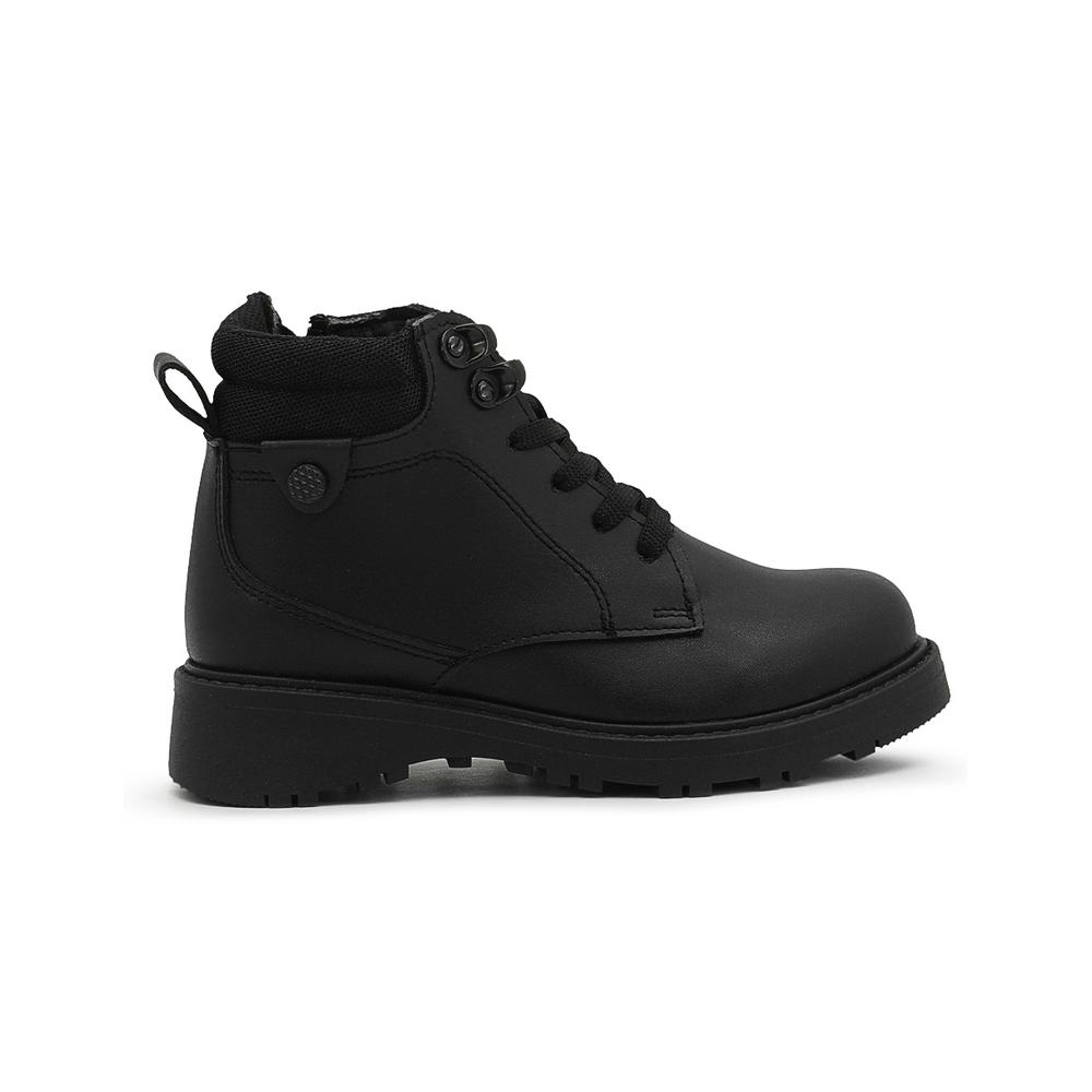 Foto 7 pulgar | Bota Negro Casual Niño Karsten Negro