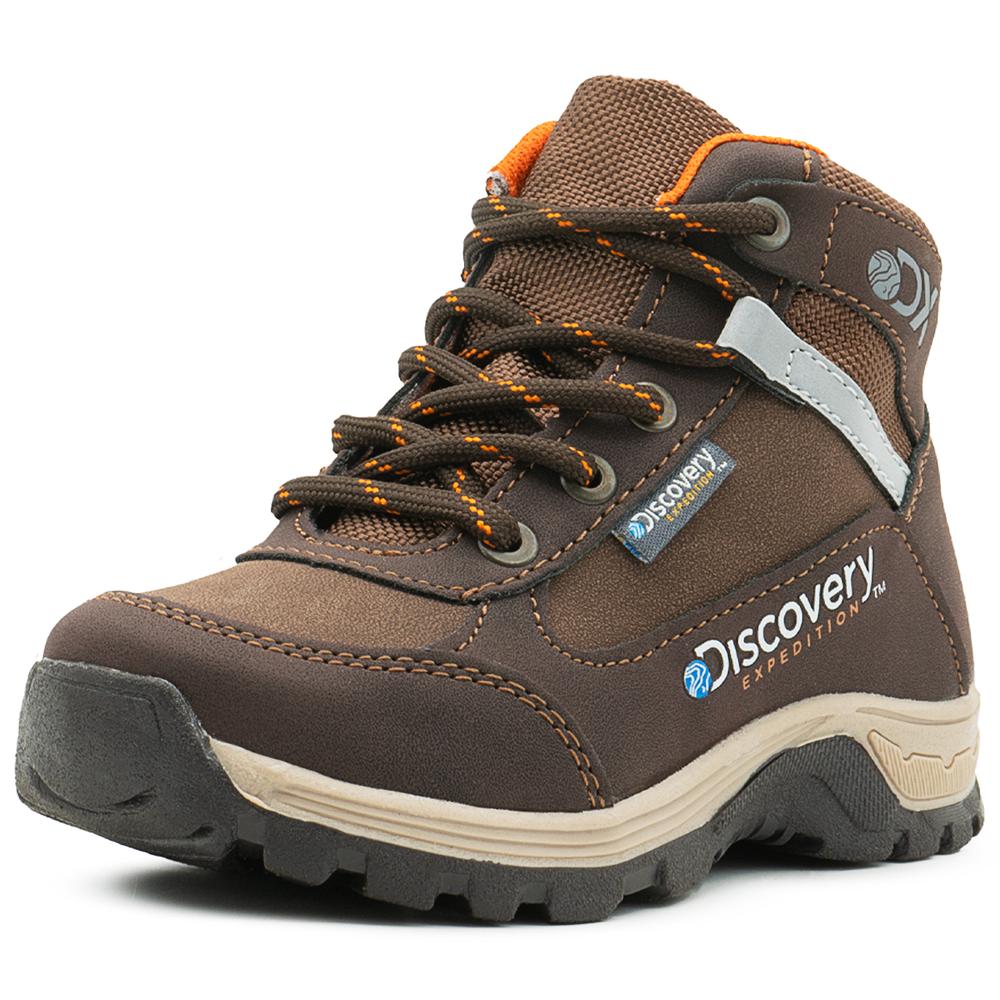 Foto 3 | Bota Todo Terreno Discovery Expedition Kids Chocolate 18-24 Chocolate