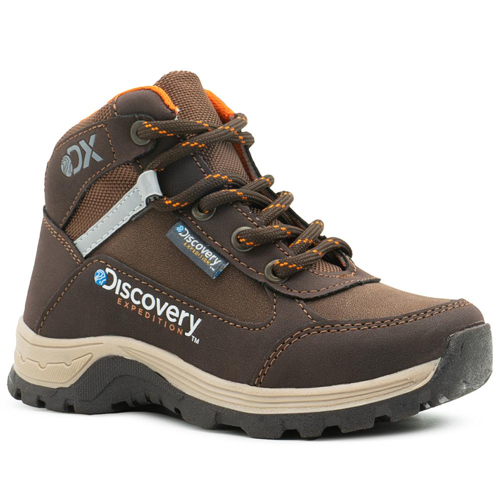 Foto 5 pulgar | Bota Todo Terreno Discovery Expedition Kids Chocolate 18-24 Chocolate