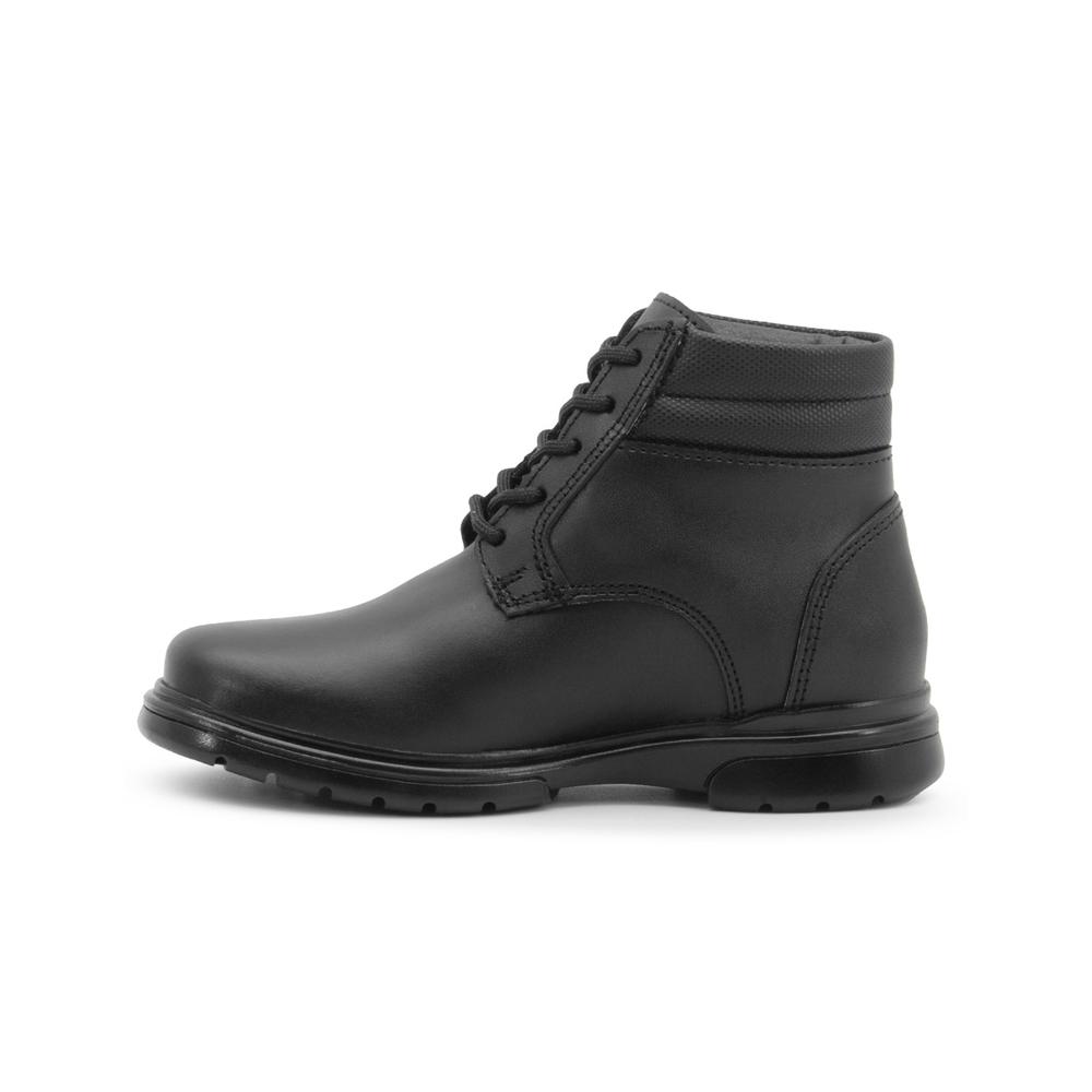 Foto 6 | Botas Escolares Yuyin Para Niño Antiderrapante Color Negro Negro