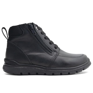 Foto 5 | Botas Niño Escolares Karsten Negro Antiderrapante Casual Negro