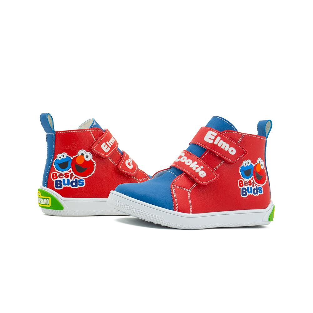 Foto 3 pulgar | Bota Karsten Niño Elmo Rojo Antiderrapante Casuales 12-18 Rojo