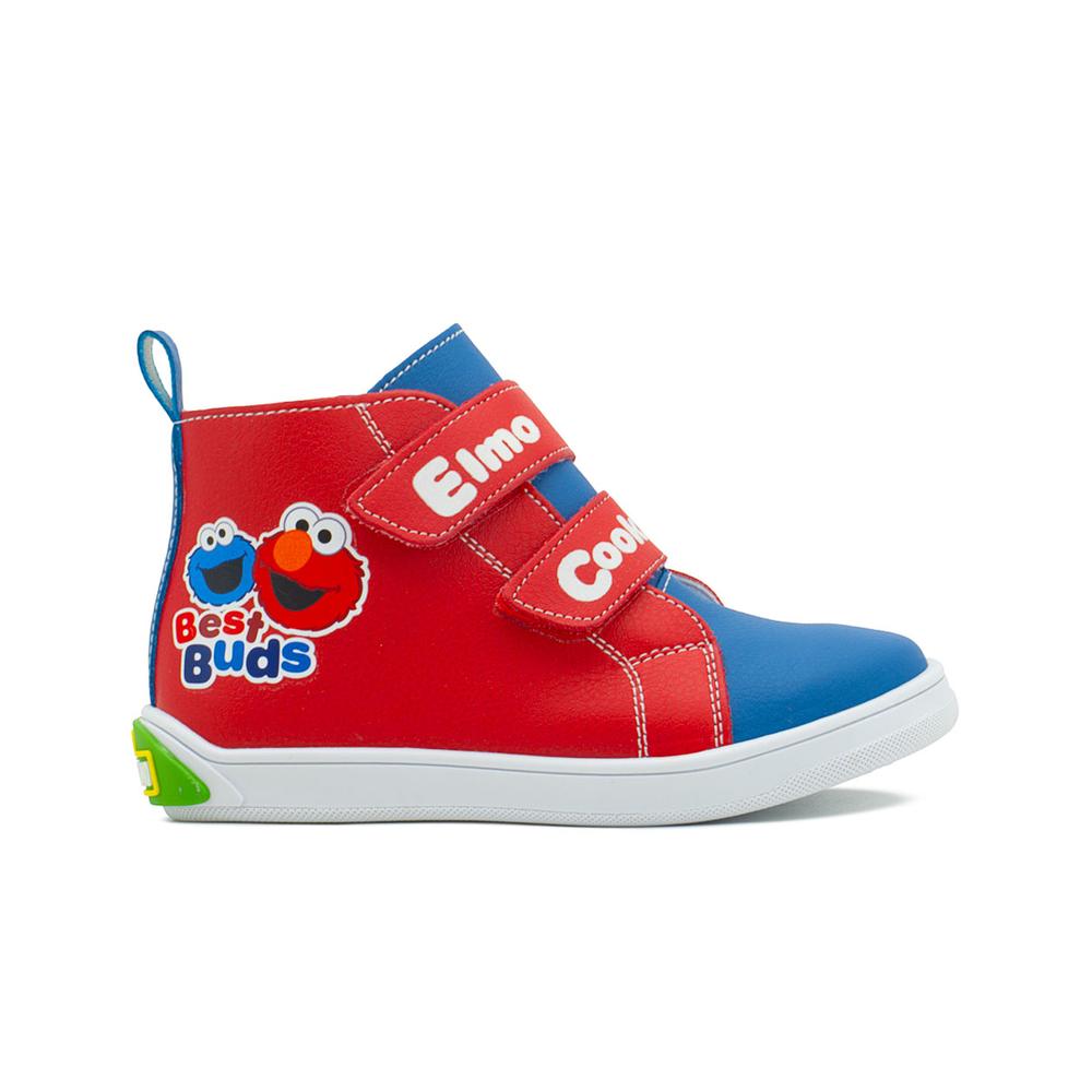Foto 7 pulgar | Bota Karsten Niño Elmo Rojo Antiderrapante Casuales 12-18 Rojo