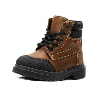 Foto 3 | Bota Botin Niño Piel Audaz Color Café 13-18 Edicion Especial Cafe
