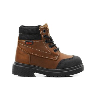 Foto 6 | Bota Botin Niño Piel Audaz Color Café 13-18 Edicion Especial Cafe