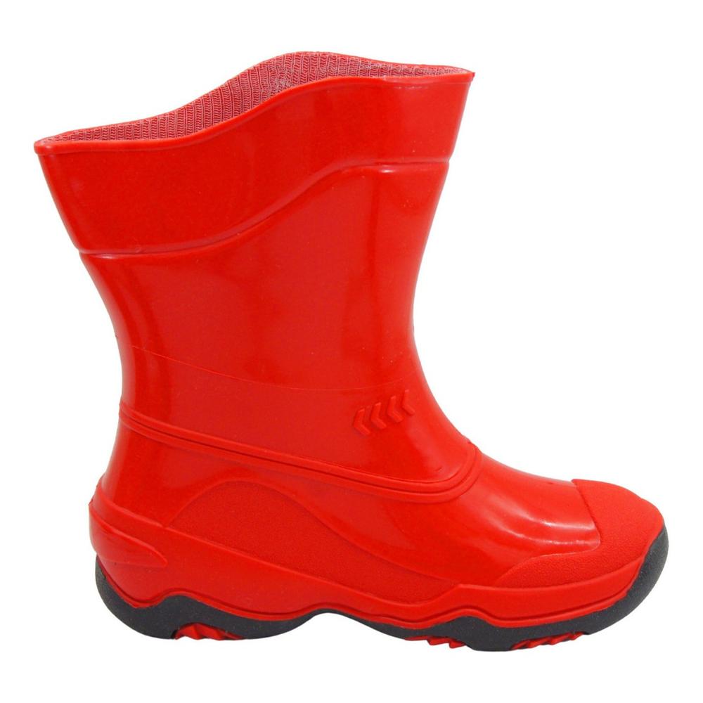 Foto 4 pulgar | Bota Lluvia Niño Bubble Gummers Burbujas 15-21 Marino/rojo Rojo