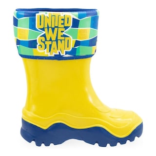 Foto 4 | Bota Lluvia Niño Universal Minions Campus 13-21 Amarillo/rey Amarillo