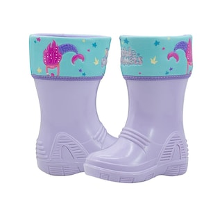 Foto 5 | Bota Lluvia Bubble Gummers Para Niña Winny Sirena Lila Lila