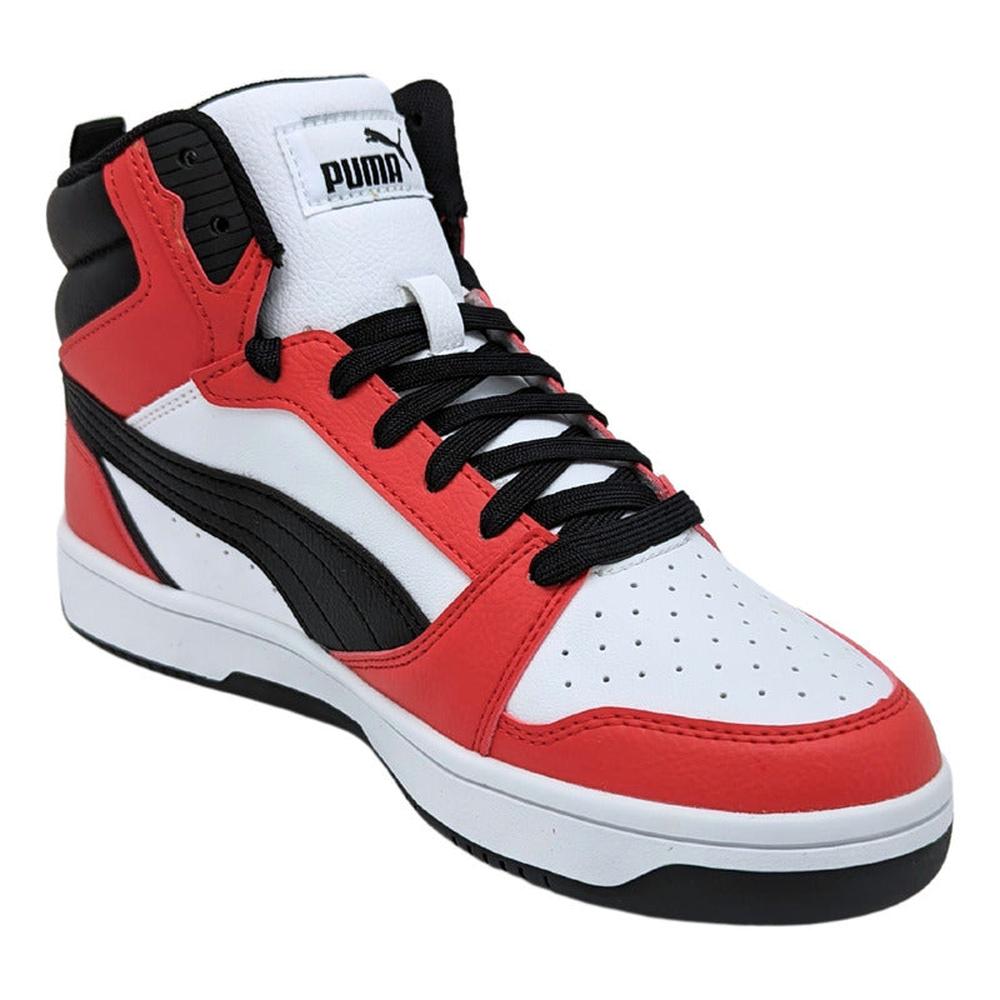 Foto 3 pulgar | Tenis Puma Rebound V6 Mid Juveniles